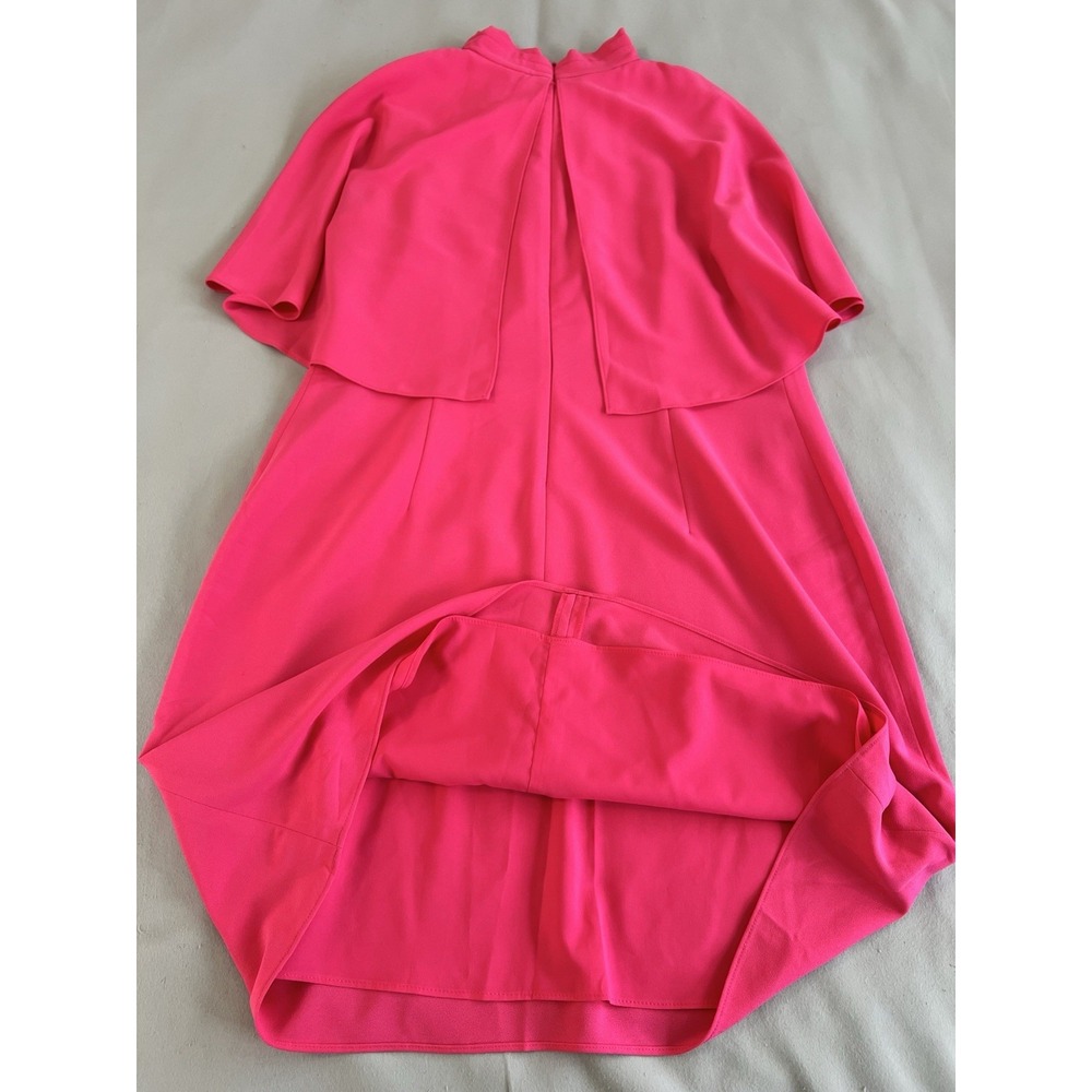 TAHARI ARTHUR S. LEVINE Dress Sz 14 Pink Women's Coquette - Picture 8 of 12
